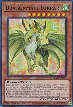 Dragonmaid Lorpar (V.1 - Super Rare)⁣ - Quarter Century Bonanza⁣ (Super Rare)⁣ [022] - El Duelista