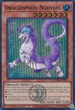 Dragonmaid Nudyarl⁣ - Battles of Legend: Monster Mayhem⁣ (Ultra Rare)⁣ [057] - El Duelista