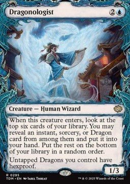Dragonologist⁣ - Tarkir: Dragonstorm: Extras⁣ (Rare)⁣ [295] - El Duelista