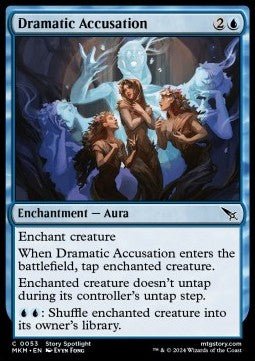Dramatic Accusation⁣ - Murders at Karlov Manor⁣ (Common)⁣ [53] - El Duelista