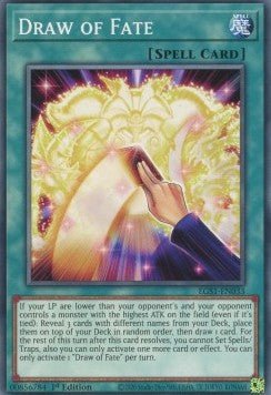 Draw of Fate - Egyptian God Deck: Slifer the Sky Dragon (Common) [EGS1 - 033] - El Duelista