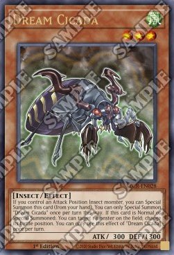 Dream Cicada - Battles of Legend: Crystal Revenge (Ultra Rare) [BLCR - 028] - El Duelista