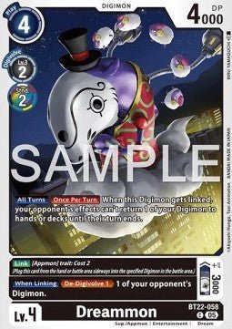 Dreammon (BT22 - 058)⁣ - Cyber Eden⁣ (Common)⁣ [058] - El Duelista