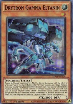 Drytron Gamma Eltanin - 2021 Tin of Ancient Battles (Super Rare) [MP21 - 238] - El Duelista