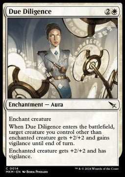 Due Diligence⁣ - Murders at Karlov Manor⁣ (Common)⁣ [14] - El Duelista