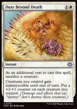 Duty Beyond Death⁣ - Tarkir: Dragonstorm⁣ (Uncommon)⁣ [10] - El Duelista