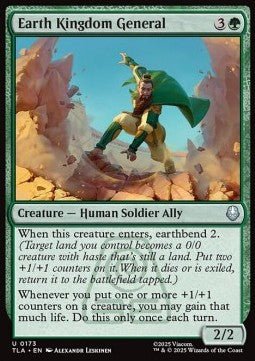 Earth Kingdom General - Magic: The Gathering | Avatar: The Last Airbender (Uncommon) [TLA - 173] - El Duelista