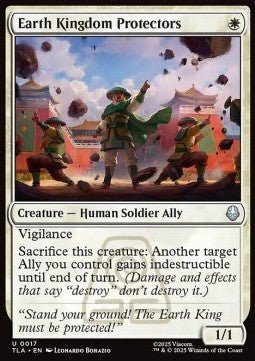 Earth Kingdom Protectors - Magic: The Gathering | Avatar: The Last Airbender (Uncommon) [TLA - 17] - El Duelista