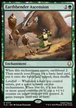 Earthbender Ascension - Magic: The Gathering | Avatar: The Last Airbender (Rare) [TLA - 175] - El Duelista
