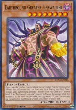 Earthbound Greater Linewalker - Legendary Duelists: Season 3 (Common) [LDS3 - 049] - El Duelista