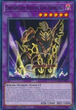 Earthbound Servant Geo Gremlina - Age of Overlord (Common) [AGOV - 031] - El Duelista