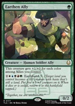 Earthen Ally - Magic: The Gathering | Avatar: The Last Airbender (Rare) [TLA - 177] - El Duelista