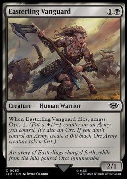 Easterling Vanguard - The Lord of the Rings: Tales of Middle - earth (Common) [LTR - 83] - El Duelista