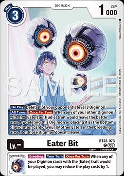 Eater Bit (BT23 - 073) - Hackers' Slumber (Common) [BT - 23 - 073] - El Duelista