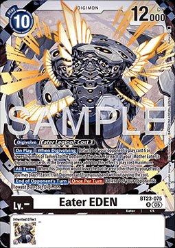 Eater EDEN (BT23 - 075) - Hackers' Slumber (Rare) [BT - 23 - 075] - El Duelista