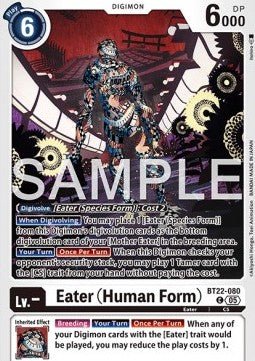 Eater (Human Form) (BT22 - 080)⁣ - Cyber Eden⁣ (Common)⁣ [080] - El Duelista