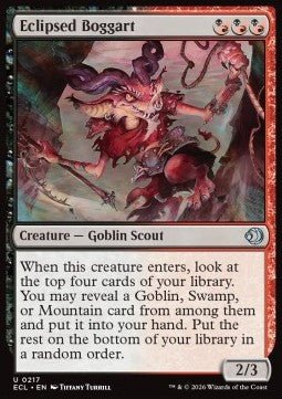 Eclipsed Boggart - Lorwyn Eclipsed (Uncommon) [ECL - 217] - El Duelista