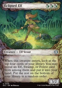 Eclipsed Elf - Lorwyn Eclipsed: Extras (Uncommon) [XECL - 336] - El Duelista