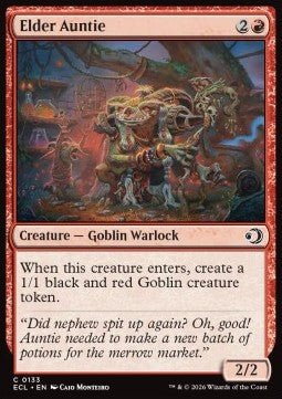 Elder Auntie - Lorwyn Eclipsed (Common) [ECL - 133] - El Duelista