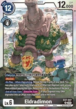 Eldradimon (EX7 - 047)⁣ - Digimon Liberator⁣ (Rare)⁣ [047] - El Duelista