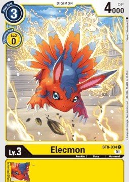 Elecmon (BT8 - 034)⁣ - New Awakening⁣ (Common)⁣ [034] - El Duelista