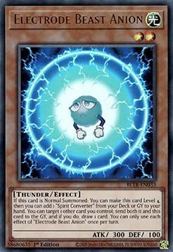 Electrode Beast Anion⁣ - Battles of Legend: Terminal Revenge⁣ (Ultra Rare)⁣ [033] - El Duelista