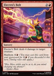 Electro's Bolt - Magic: The Gathering | Marvel's Spider - Man (Common) [SPM - 77] - El Duelista