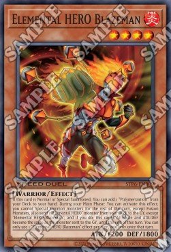 Elemental HERO Blazeman⁣ - Speed Duel: Tournament Pack 6⁣ (Super Rare)⁣ [009] - El Duelista