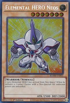 Elemental HERO Neos (V.1 - Secret Rare)⁣ - Battles of Legend: Monster Mayhem⁣ (Secret Rare)⁣ [003] - El Duelista