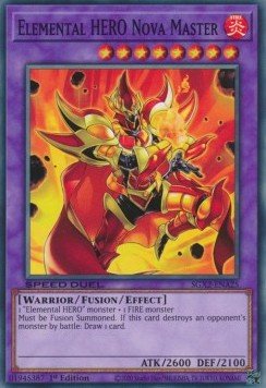 Elemental HERO Nova Master⁣ - Speed Duel GX: Midterm Paradox⁣ (Common)⁣ [A25] - El Duelista