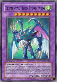 Elemental HERO Storm Neos - Phantom Darkness (Super Rare) [PTDN - 043] - El Duelista