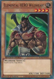 Elemental HERO Wildheart⁣ - Speed Duel GX: Midterm Paradox⁣ (Common)⁣ [A10] - El Duelista