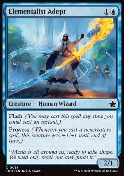 Elementalist Adept⁣ - Magic: The Gathering Foundations⁣ (Common)⁣ [36] - El Duelista