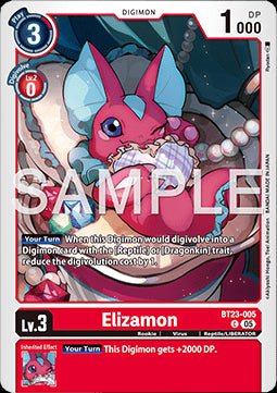 Elizamon (BT23 - 005) - Hackers' Slumber (Common) [BT - 23 - 005] - El Duelista