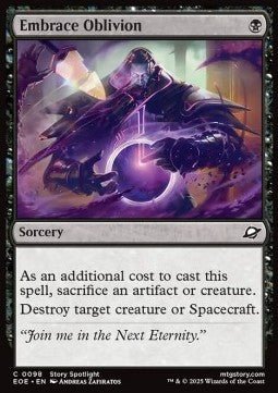 Embrace Oblivion⁣ - Edge of Eternities⁣ (Common)⁣ [98] - El Duelista