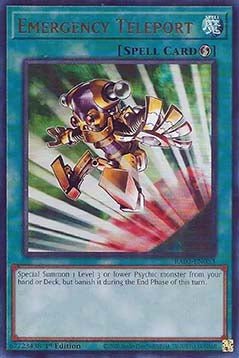 Emergency Teleport (V.2 - Ultra Rare)⁣ - 25th Anniversary Rarity Collection II⁣ (Ultra Rare)⁣ [053] - El Duelista