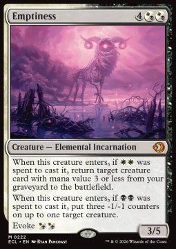 Emptiness - Lorwyn Eclipsed (Mythic) [ECL - 222] - El Duelista