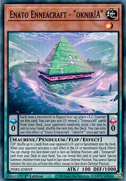 Enato Enneacraft - "oknirIA" (V.2 - Super Rare) - Phantom Revenge (Super Rare) [PHRE - 019] - El Duelista