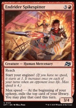 Endrider Spikespitter⁣ - Aetherdrift⁣ (Uncommon)⁣ [125] - El Duelista