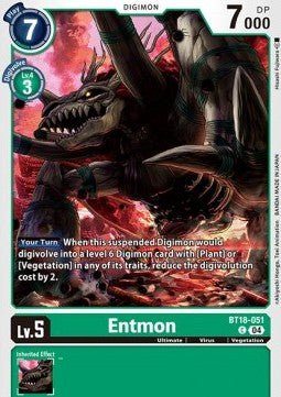 Entmon (BT18 - 051)⁣ - Special Booster Ver 2.0⁣ (Common)⁣ [051] - El Duelista