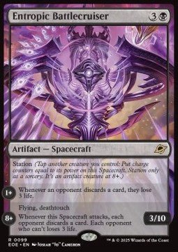 Entropic Battlecruiser⁣ - Edge of Eternities⁣ (Rare)⁣ [99] - El Duelista
