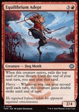 Equilibrium Adept⁣ - Tarkir: Dragonstorm⁣ (Uncommon)⁣ [106] - El Duelista