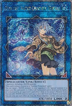 Eria the Water Charmer, Gentle (V.4 - Platinum Secret Rare)⁣ - Quarter Century Bonanza⁣ (Platinum Secret Rare)⁣ [047] - El Duelista
