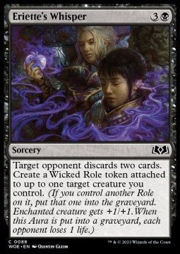 Eriette's Whisper⁣ - Wilds of Eldraine⁣ (Common)⁣ [88] - El Duelista