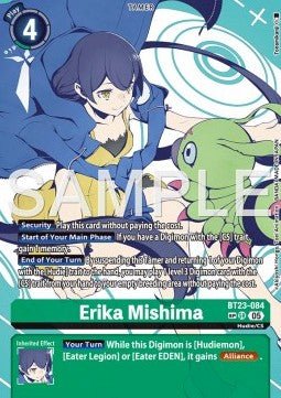 Erika Mishima (BT23 - 084) (V.3) - Hackers' Slumber (Special) [BT - 23 - 084] - El Duelista