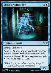 Erratic Apparition⁣ - Duskmourn: House of Horror⁣ (Common)⁣ [54] - El Duelista