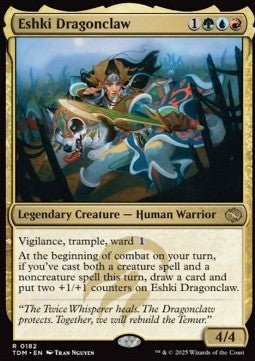 Eshki Dragonclaw⁣ - Tarkir: Dragonstorm⁣ (Rare)⁣ [182] - El Duelista