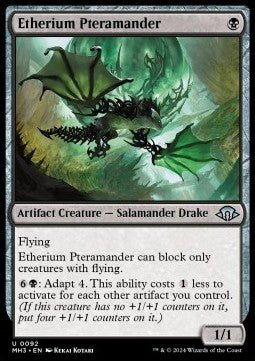 Etherium Pteramander⁣ - Modern Horizons 3⁣ (Uncommon)⁣ [92] - El Duelista