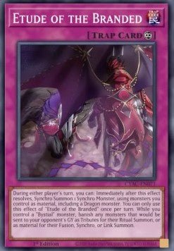 Etude of the Branded - Cyberstorm Access (Common) [CYAC - 071] - El Duelista