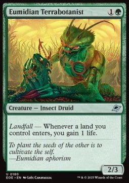 Eumidian Terrabotanist⁣ - Edge of Eternities⁣ (Uncommon)⁣ [180] - El Duelista